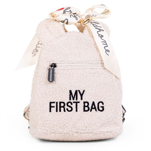 Рюкзак дитячий Childhome My first bag teddy white, арт. CWKIDBTW