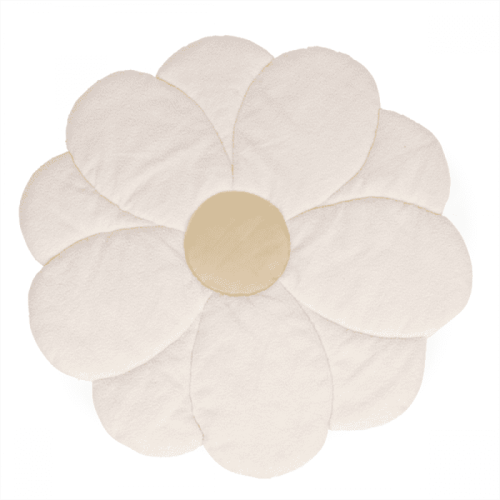 Килимок ігровий Childhome Flower 110 см білий/жовтий, арт. CCPMFL