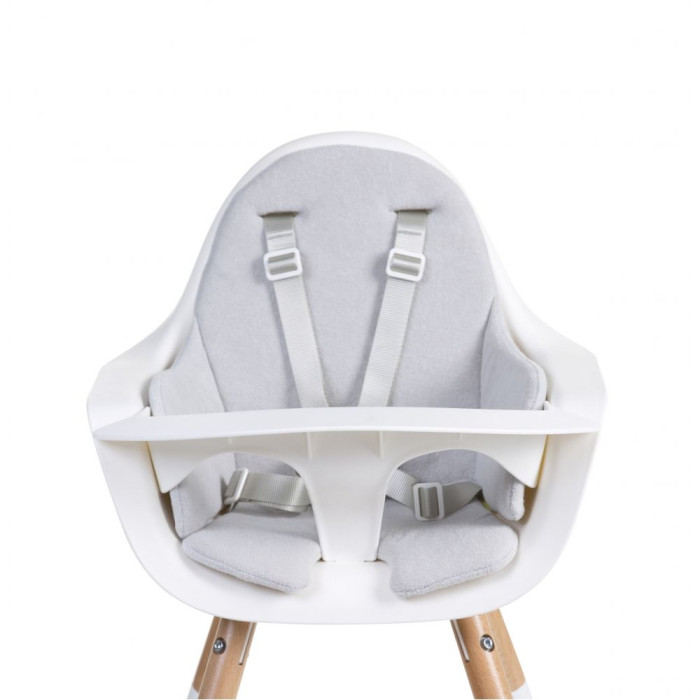 Подушка до стільця для годування Childhome Evolu mouse grey, арт. CHEVOSCPMG