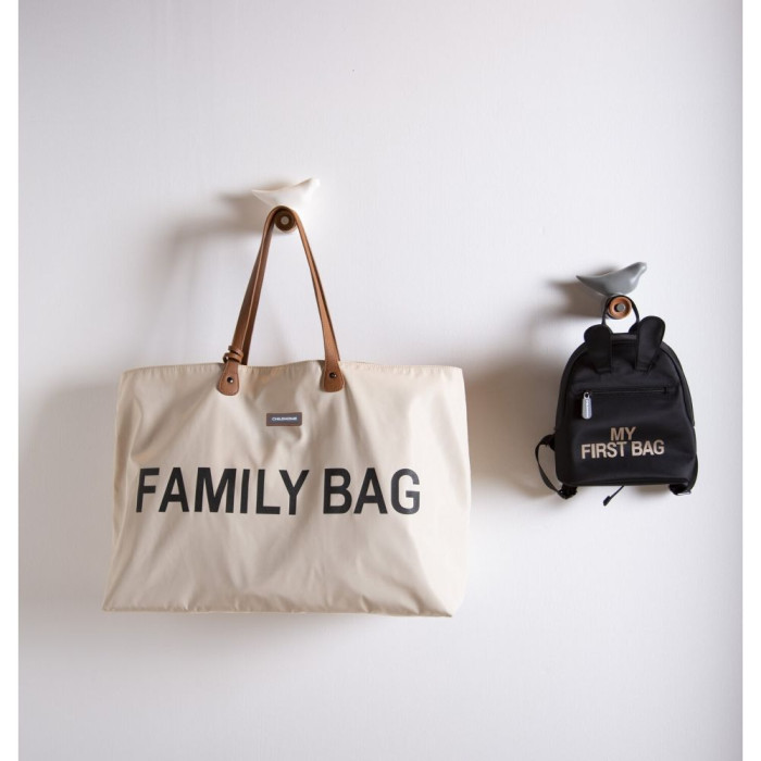 Рюкзак дитячий Childhome My first bag black/gold