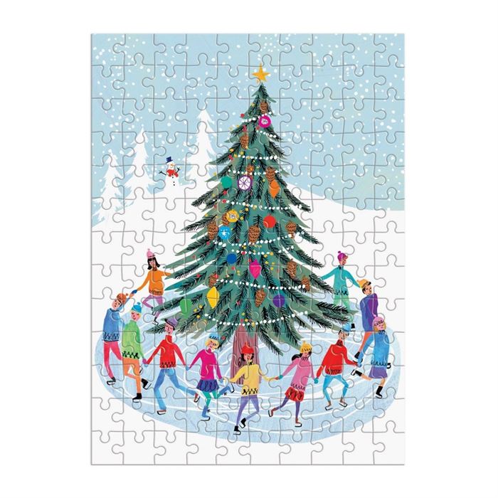 Пазл Tree Skaters 130 Piece Puzzle Ornament