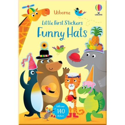 Книга Little First Stickers: Funny Hats