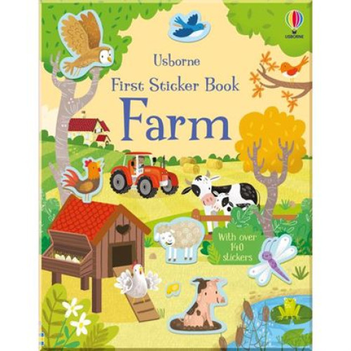 Книга First Sticker Book: Farm