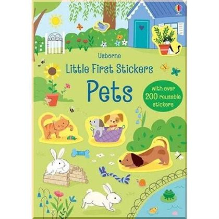 Книга Little First Stickers: Pets