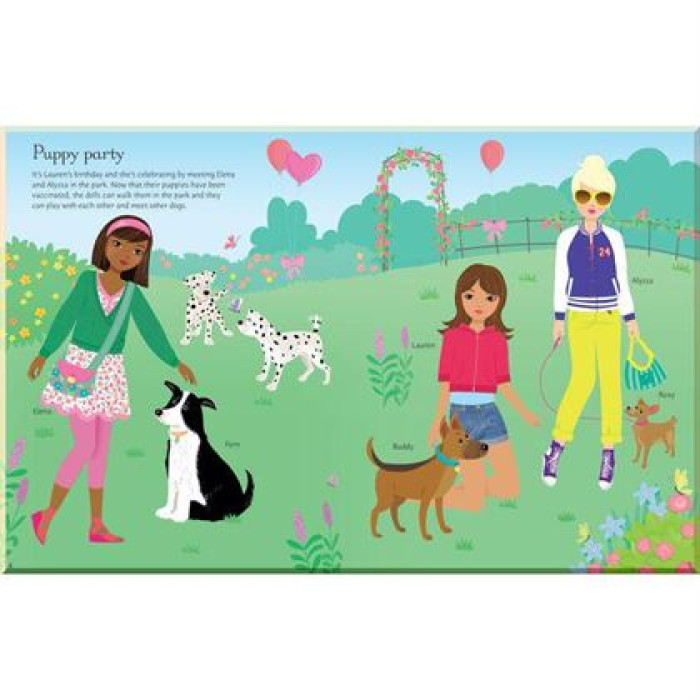 Книга Sticker Dolly Dressing: Dogs and Puppies