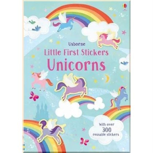Книга First Sticker Book: UNICORNS
