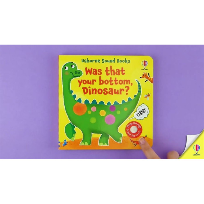 Книга Was That Your Bottom, Dinosaur?