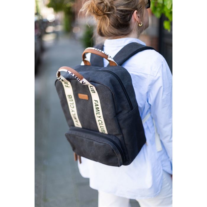 Рюкзак Childhome Family club canvas black