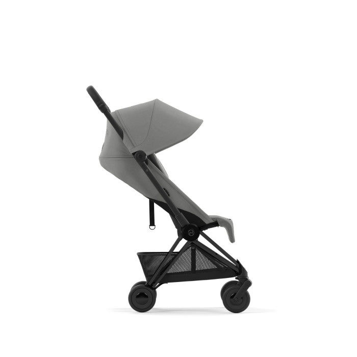 Коляска Coya Matt Black Mirage Grey