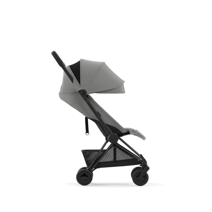 Коляска Coya Matt Black Mirage Grey