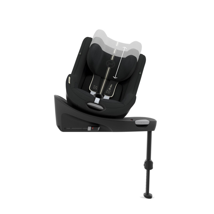 Автокрісло Sirona G i-Size Plus Moon Black від 3 місяців до 4 років