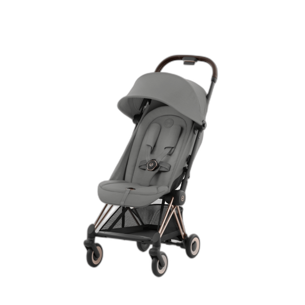 Коляска Coya Rosegold Mirage Grey