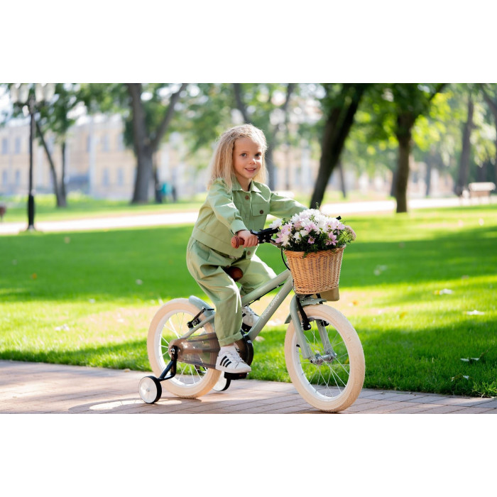 Дитячий велосипед Miqilong RM 12" оливковий