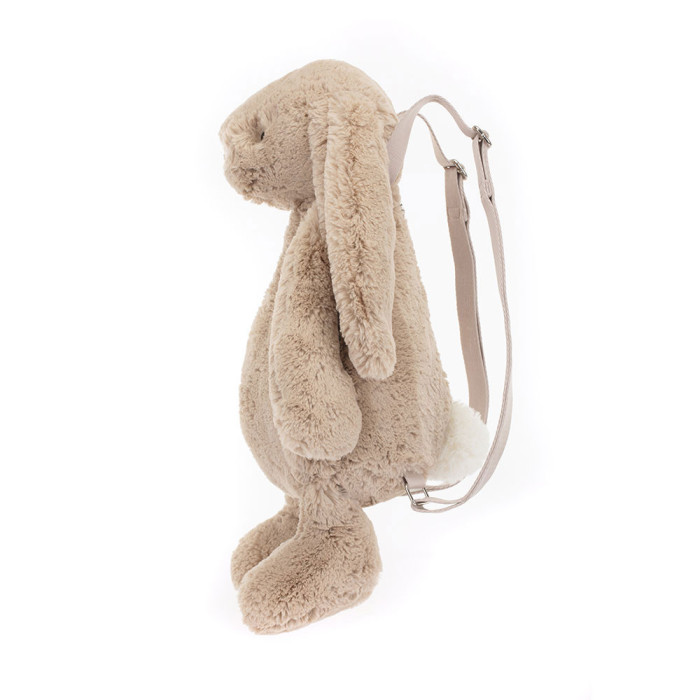 Іграшка рюкзак бежевий кролик Bashful Beige Bunny Backpack, BAS4BBP