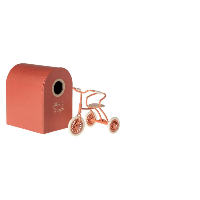 Maileg Триколісний велосипед Tricycle - Coral, 11-4105-00