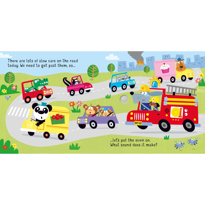 Книга Let's Go on a Fire Engine!