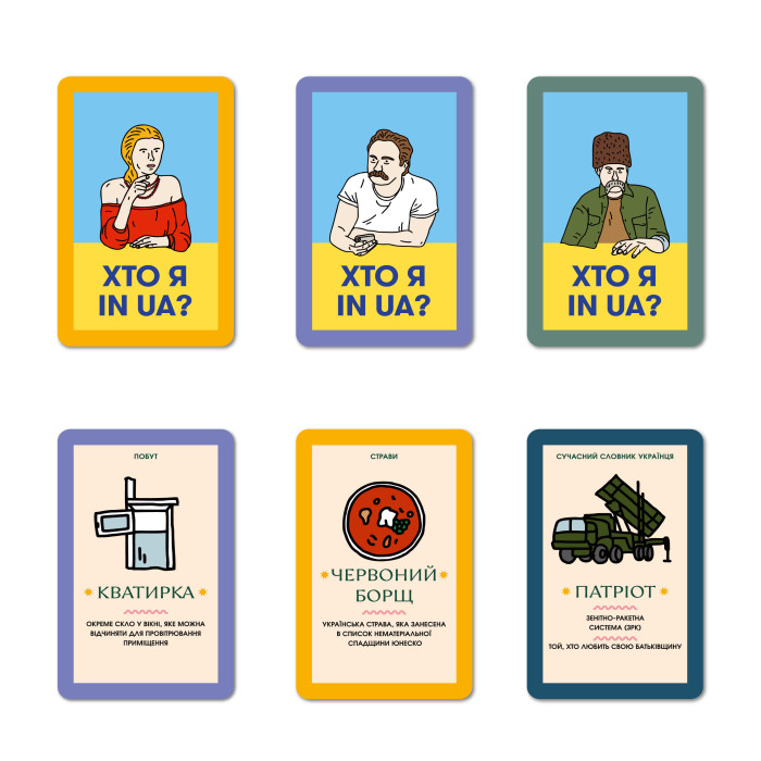 Гра для компанії «Хто я in UA?»
