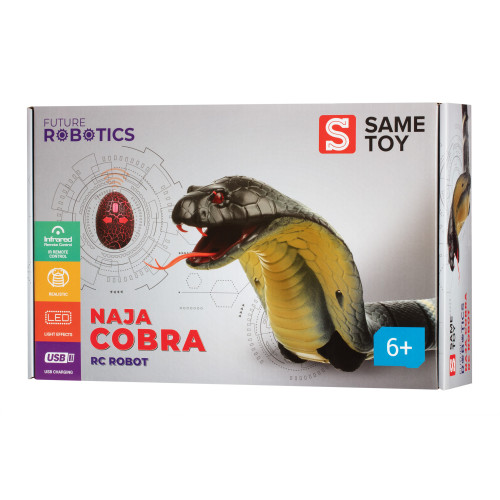 Робот Same Toy Справжня Кобра на радіокеруванні сіра 8808A-BUT
