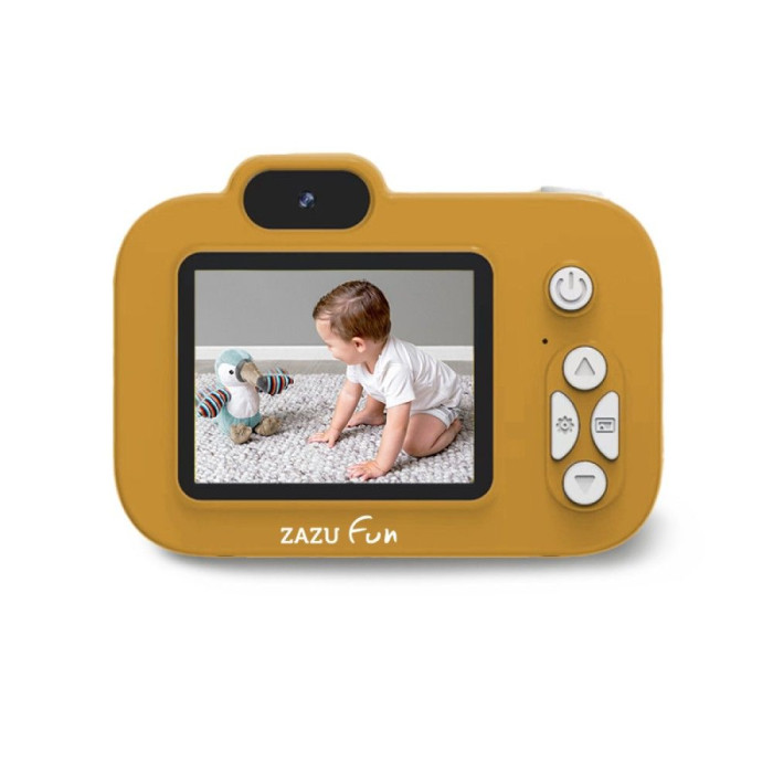 Дитячий цифровий фотоапарат Zazu, жовтий (ZA-CAMERA-01)