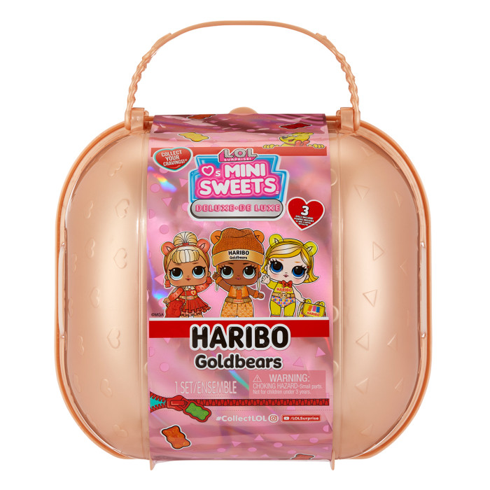 Ігровий набір з лялькою L.O.L. SURPRISE! серії Loves Mini Sweets HARIBO DELUXE" – Золоті ведмедики"