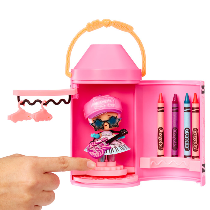 Ігровий набір з лялькою L.O.L. Surprise! серії Crayola" – Кольоринки"