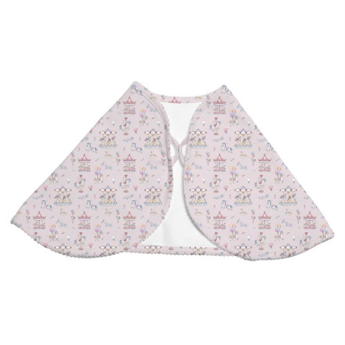 Муслиновый нагрудник BB010 – из органического хлопка Supima Bonbon Pink