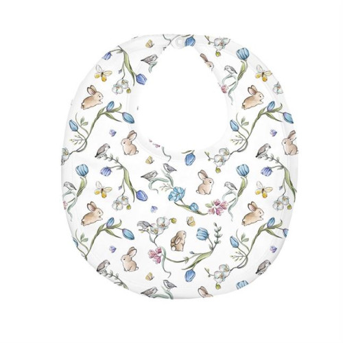 Слюнявчик з піко-обробкою BIB005 Blossom Blue