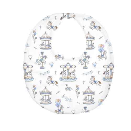 Нагрудник с отделкой BIB005 Bonbon Blue
