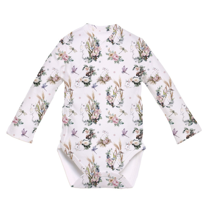 Боді Kimono з довгим рукавом для немовлят BLS004