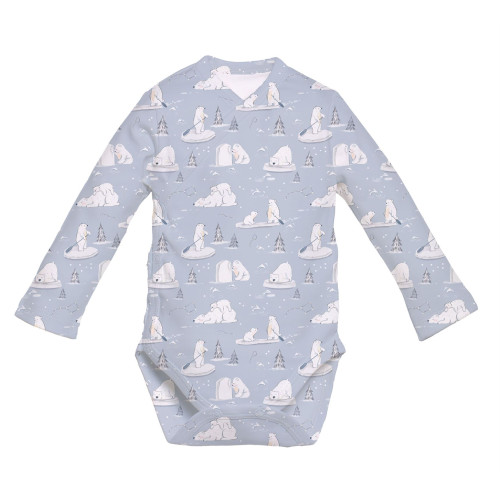 Боди  Kimono с длинным рукавом для малышей BLS004