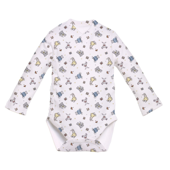 Боді Kimono з довгим рукавом для немовлят BLS004
