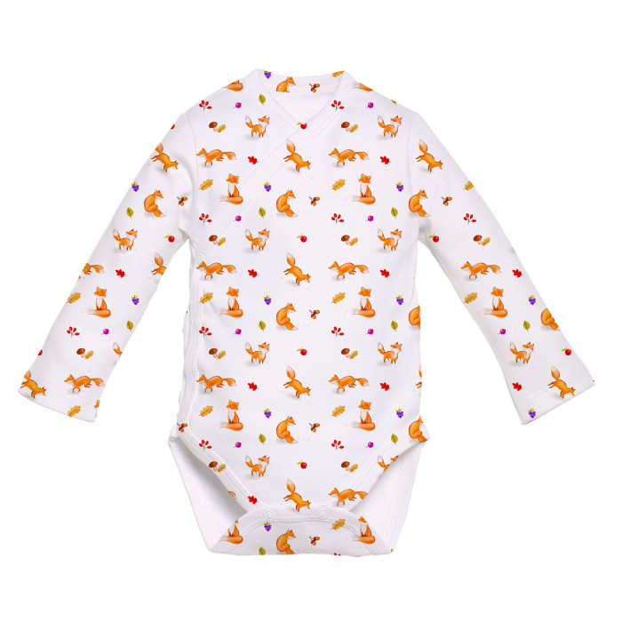Боді Kimono з довгим рукавом для немовлят BLS004