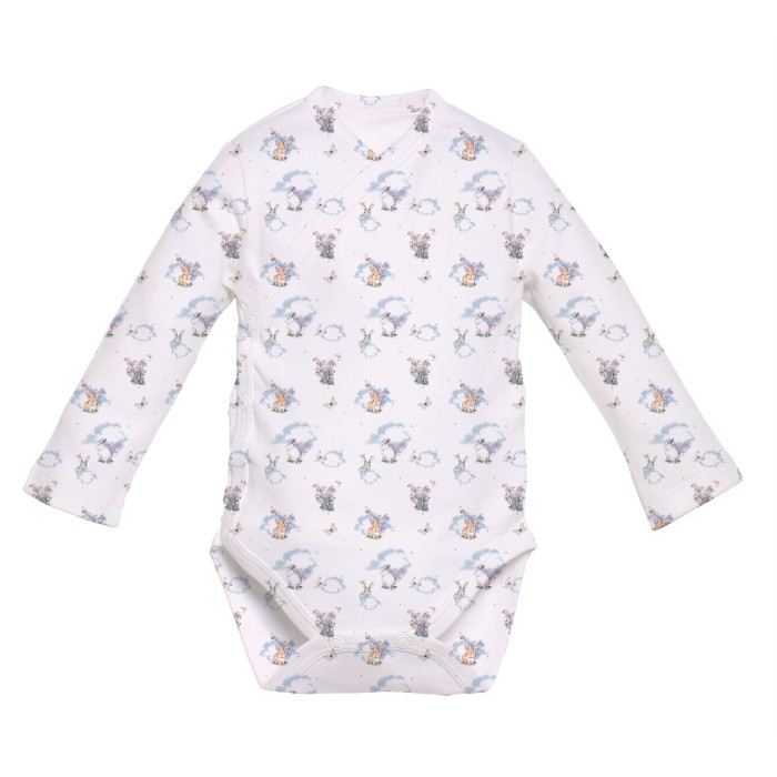 Боді Kimono з довгим рукавом для немовлят BLS004