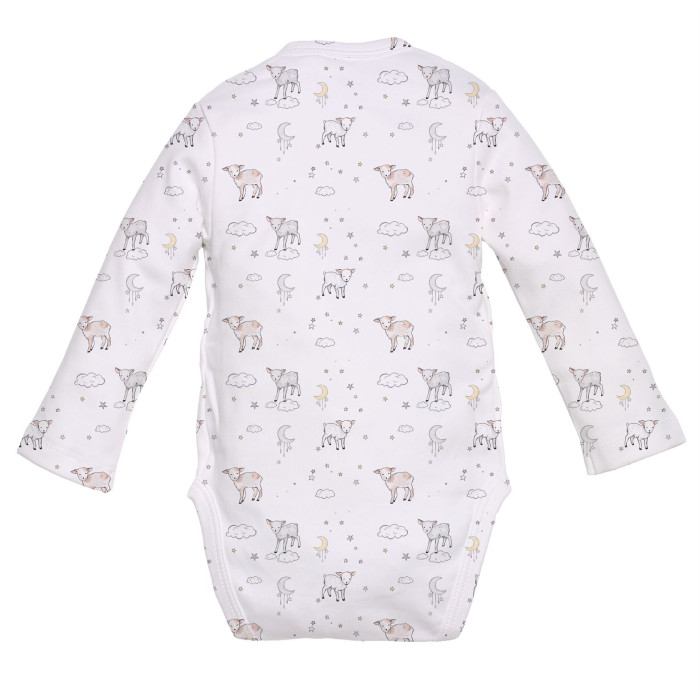 Боді Kimono з довгим рукавом для немовлят BLS004