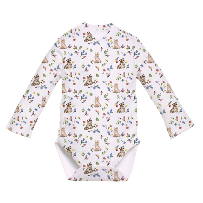 Боді Kimono з довгим рукавом для немовлят BLS004