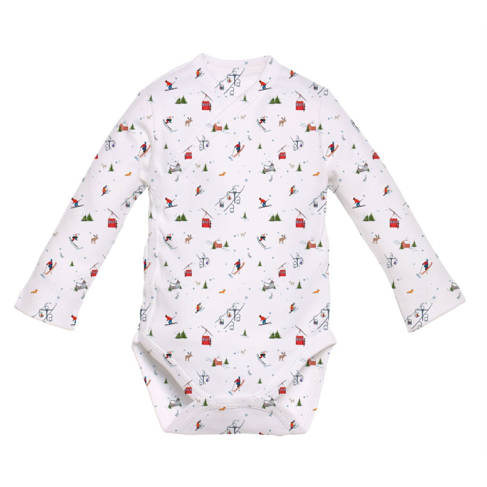 Боді Kimono з довгим рукавом для немовлят BLS004
