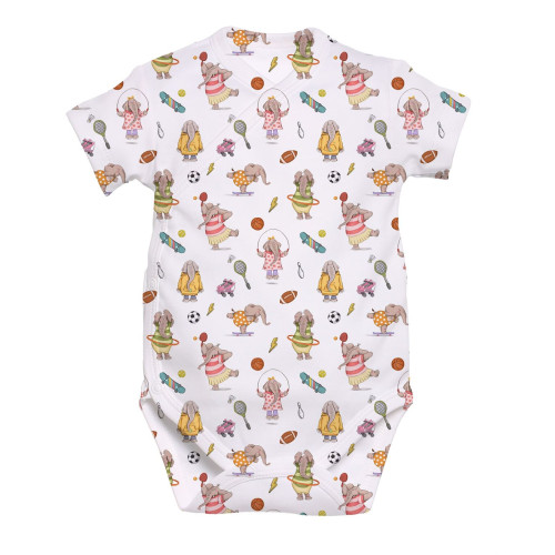 Боди  Kimono с коротким рукавом для малышей BSHL004
