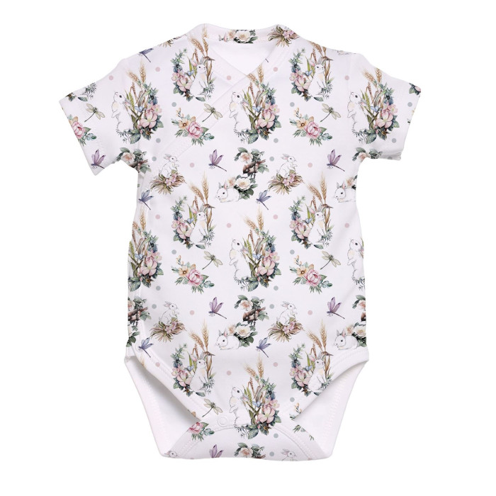 Боді Kimono з кортким рукавом для немовлят BSHL004