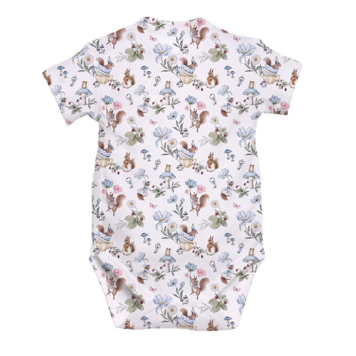 Боді Kimono з кортким рукавом для немовлят BSHL004