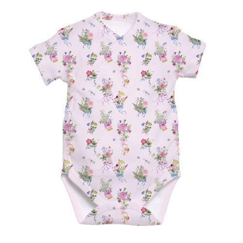 Боди  Kimono с коротким рукавом для малышей BSHL004