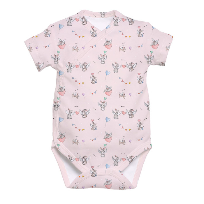 Боді Kimono з кортким рукавом для немовлят BSHL004
