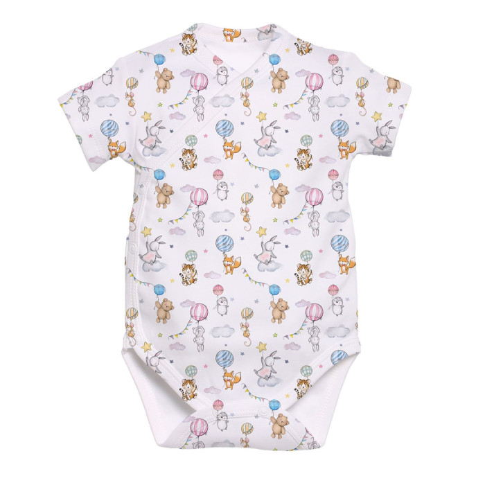 Боді Kimono з кортким рукавом для немовлят BSHL004