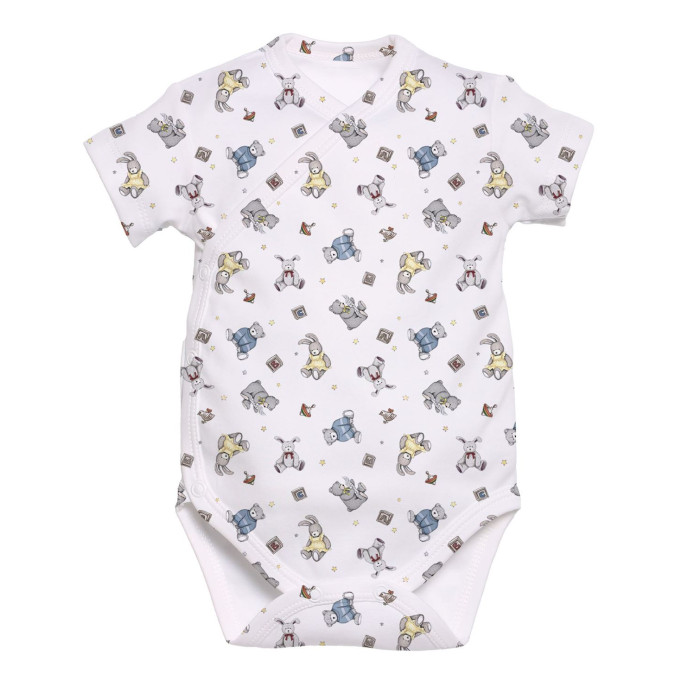 Боді Kimono з кортким рукавом для немовлят BSHL004
