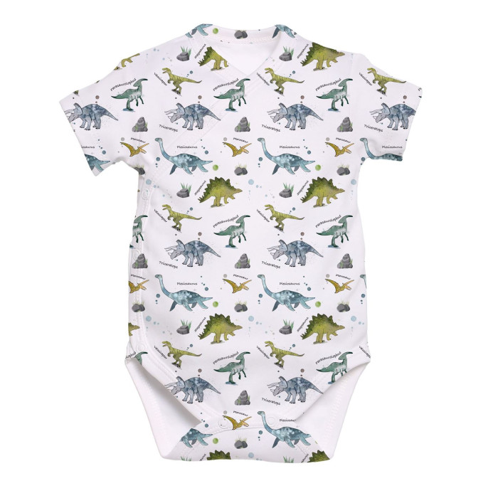 Боді Kimono з кортким рукавом для немовлят BSHL004