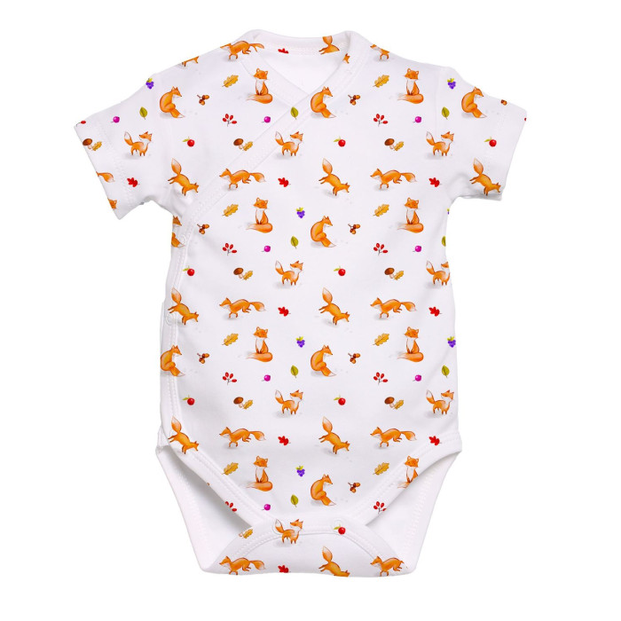 Боді Kimono з кортким рукавом для немовлят BSHL004