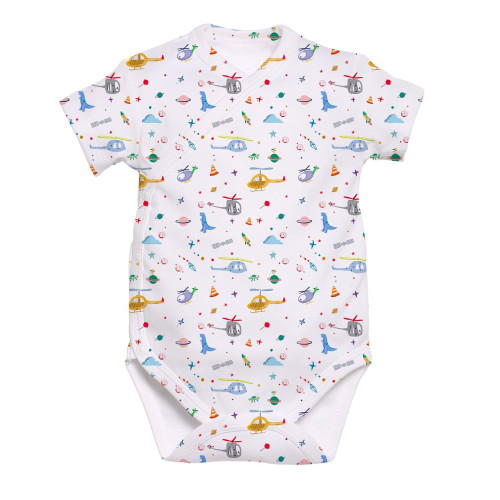 Боди  Kimono с коротким рукавом для малышей BSHL004
