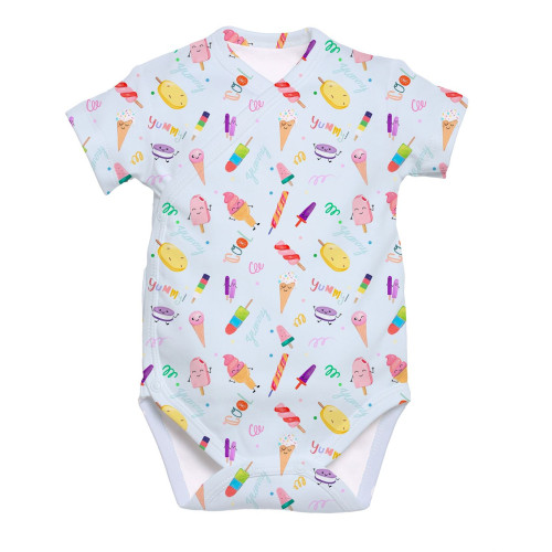 Боди  Kimono с коротким рукавом для малышей BSHL004