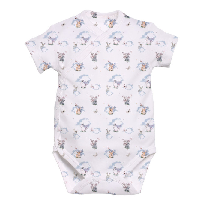 Боді Kimono з кортким рукавом для немовлят BSHL004