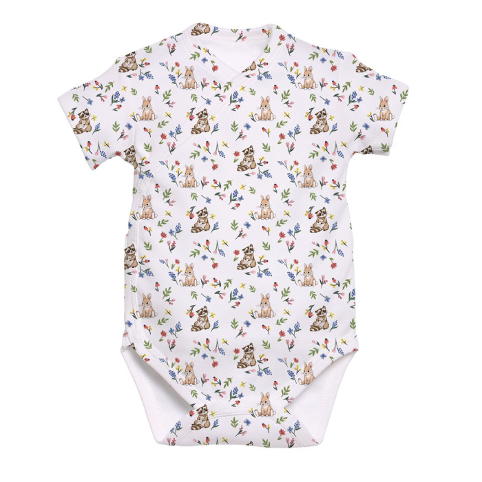 Боді Kimono з кортким рукавом для немовлят BSHL004