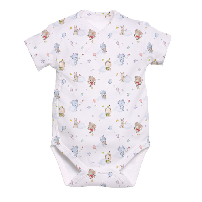 Боді Kimono з кортким рукавом для немовлят BSHL004